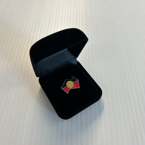 State Brand Aboriginal flag lapel pin